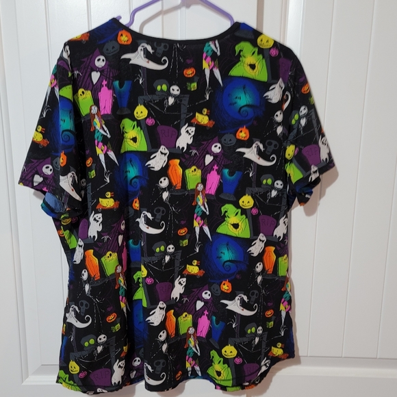Scrubstar Tops Nightmare Before Christmas Scrubstar Top Poshmark